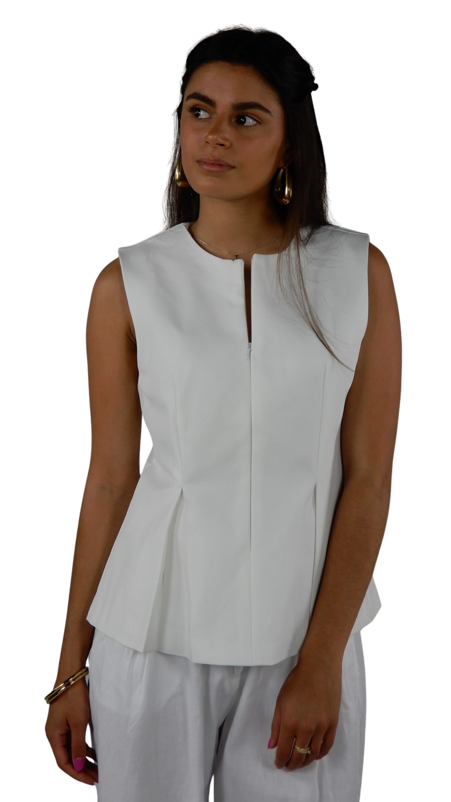 Ivory flare - Top