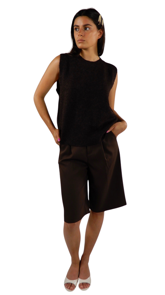 Earth tones - Top Brown