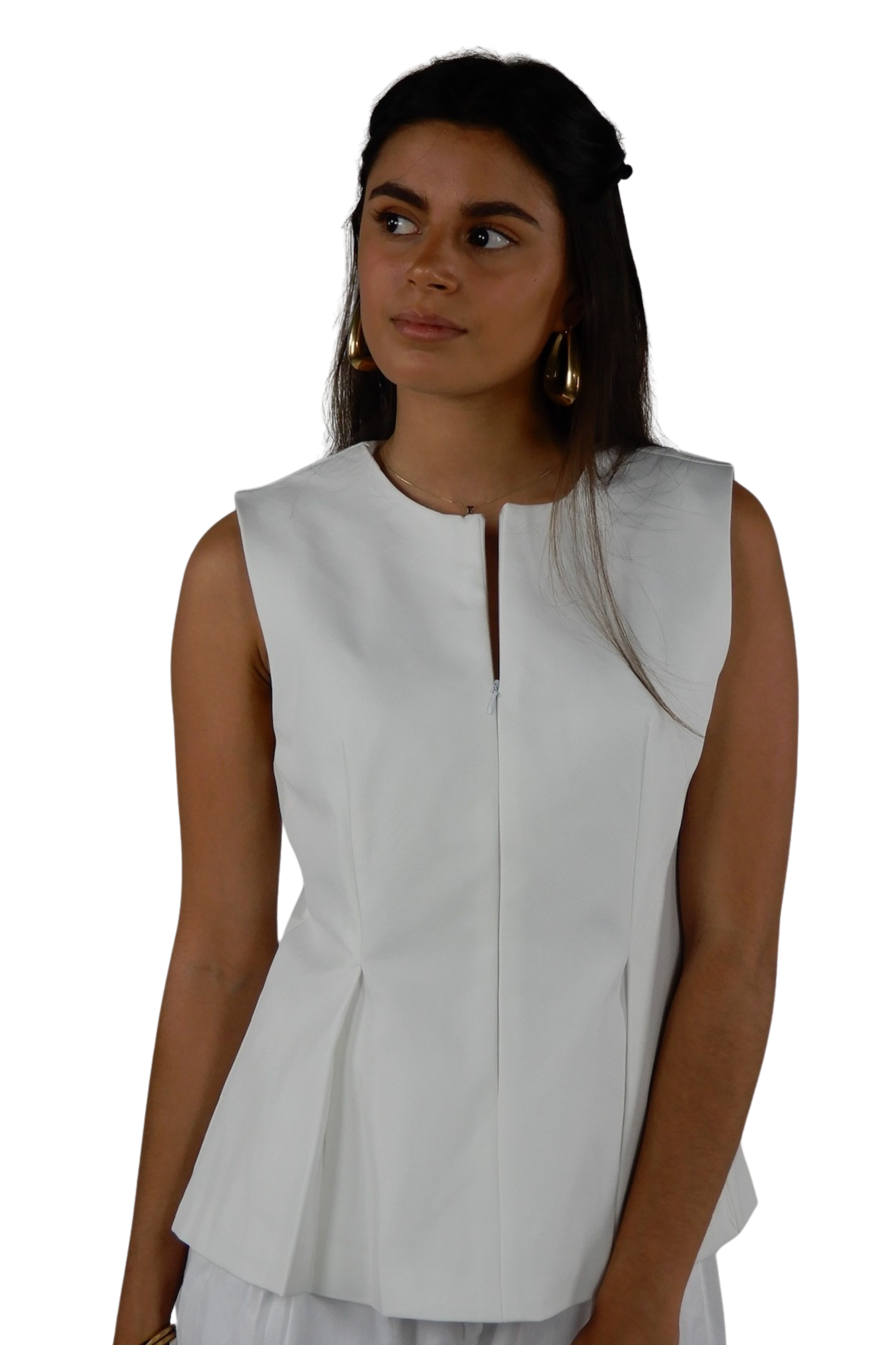 Ivory flare - Top