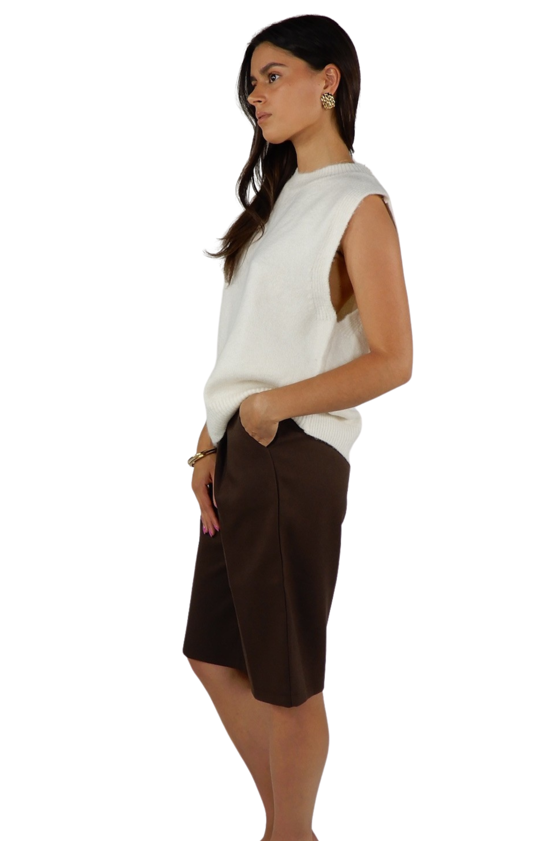 Earth tones - Top Creme