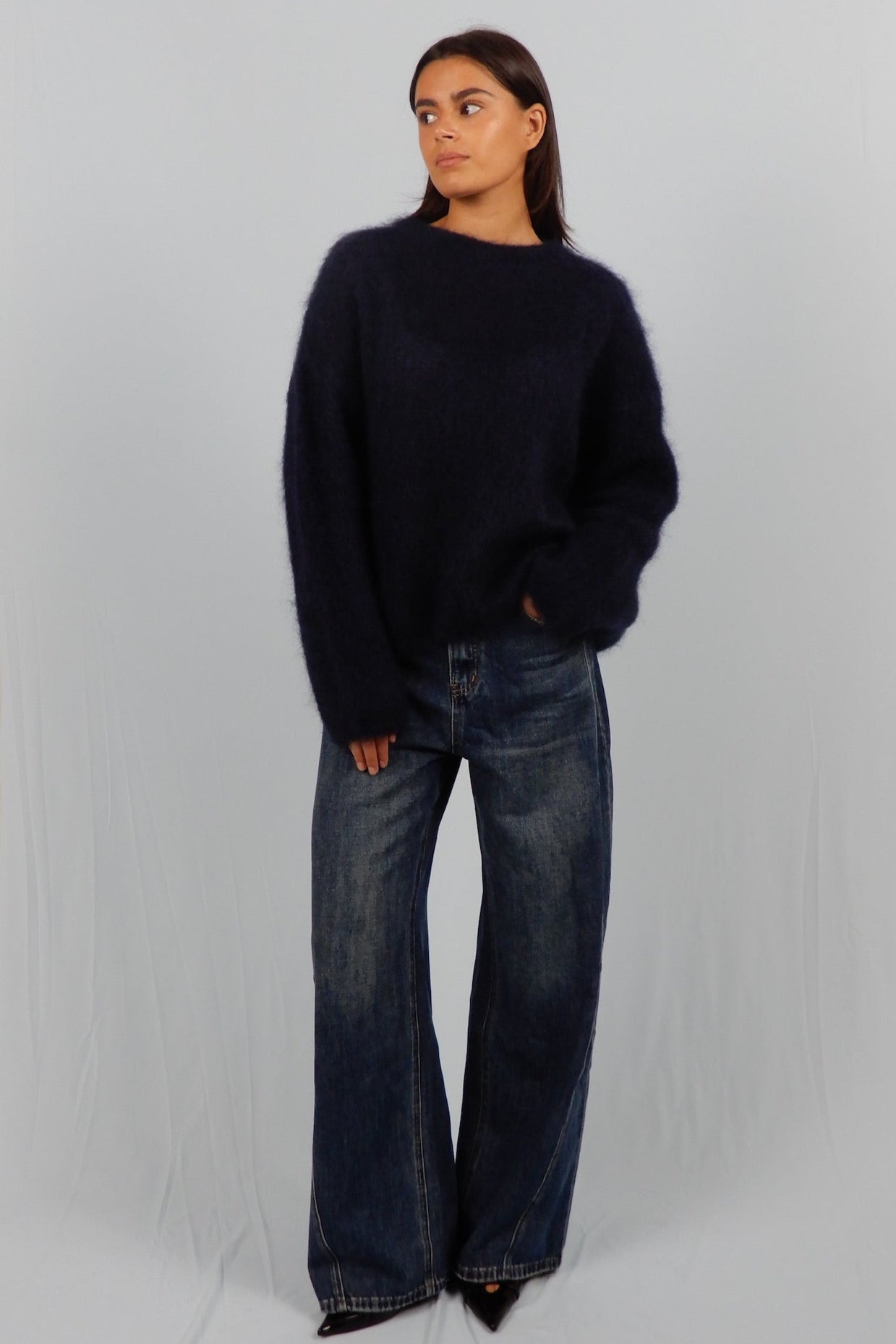 Stormy blue Jeans