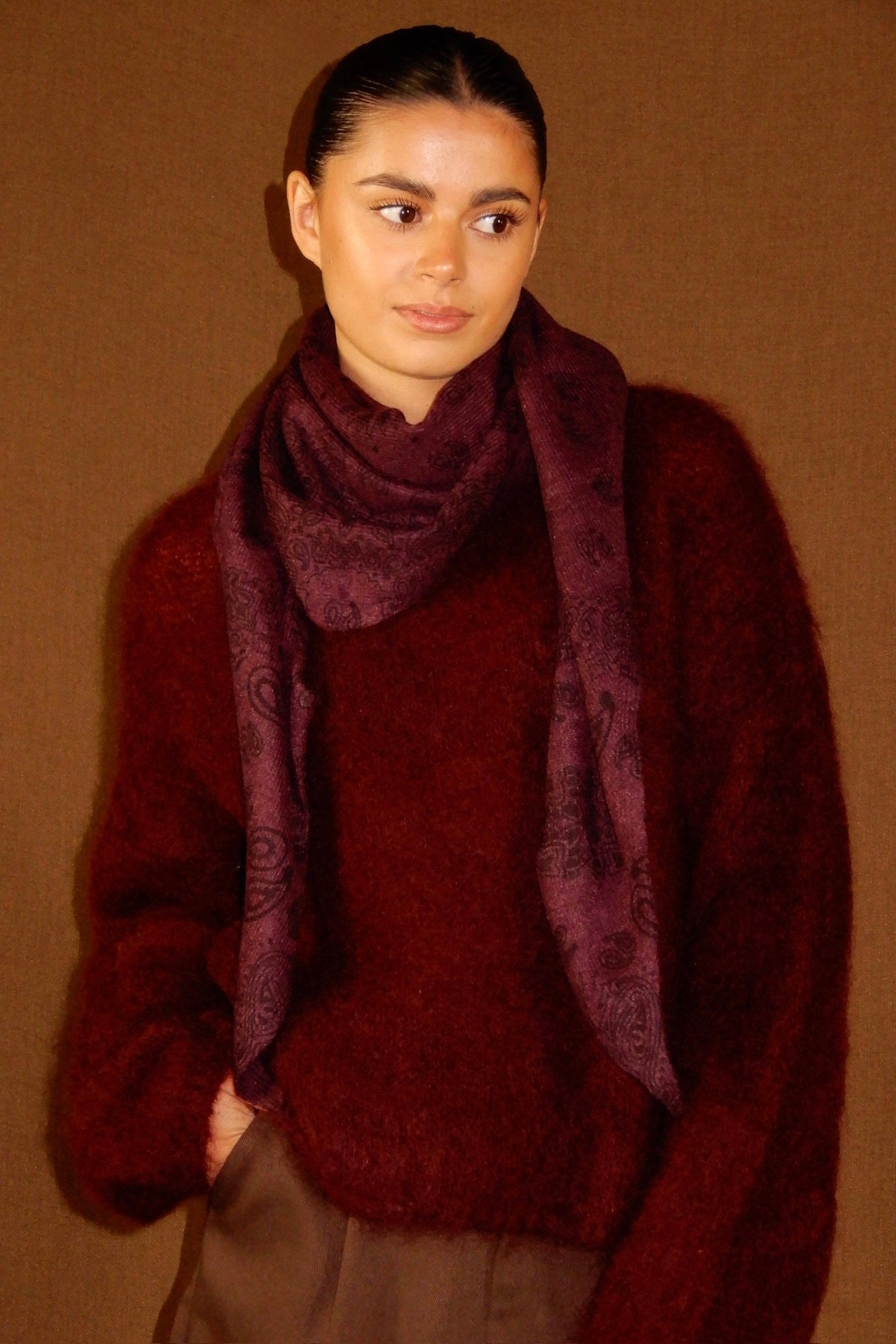 Autumn Rouge Scarf