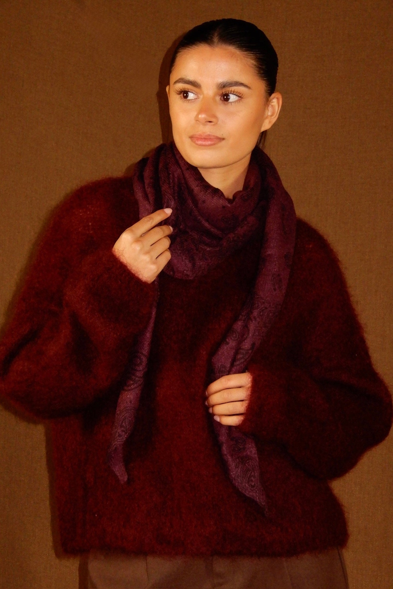 Autumn Rouge Scarf